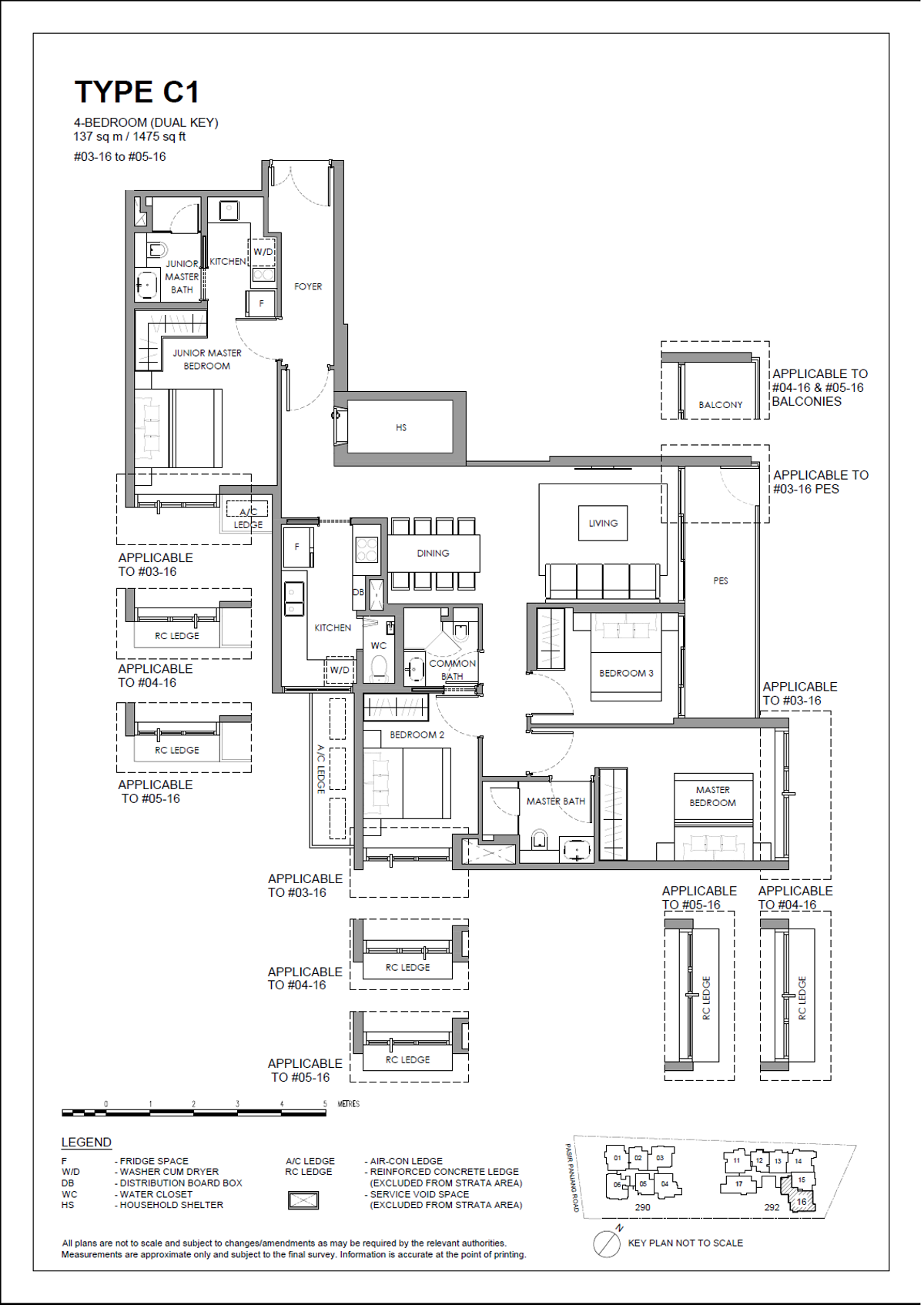 The Hillshore 锦绣山庄 C1 floor plan