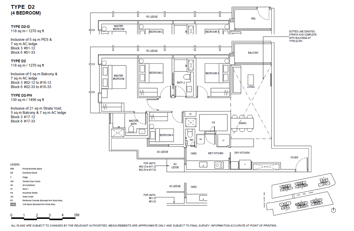 The Continuum 双悦园 D2 floor plan