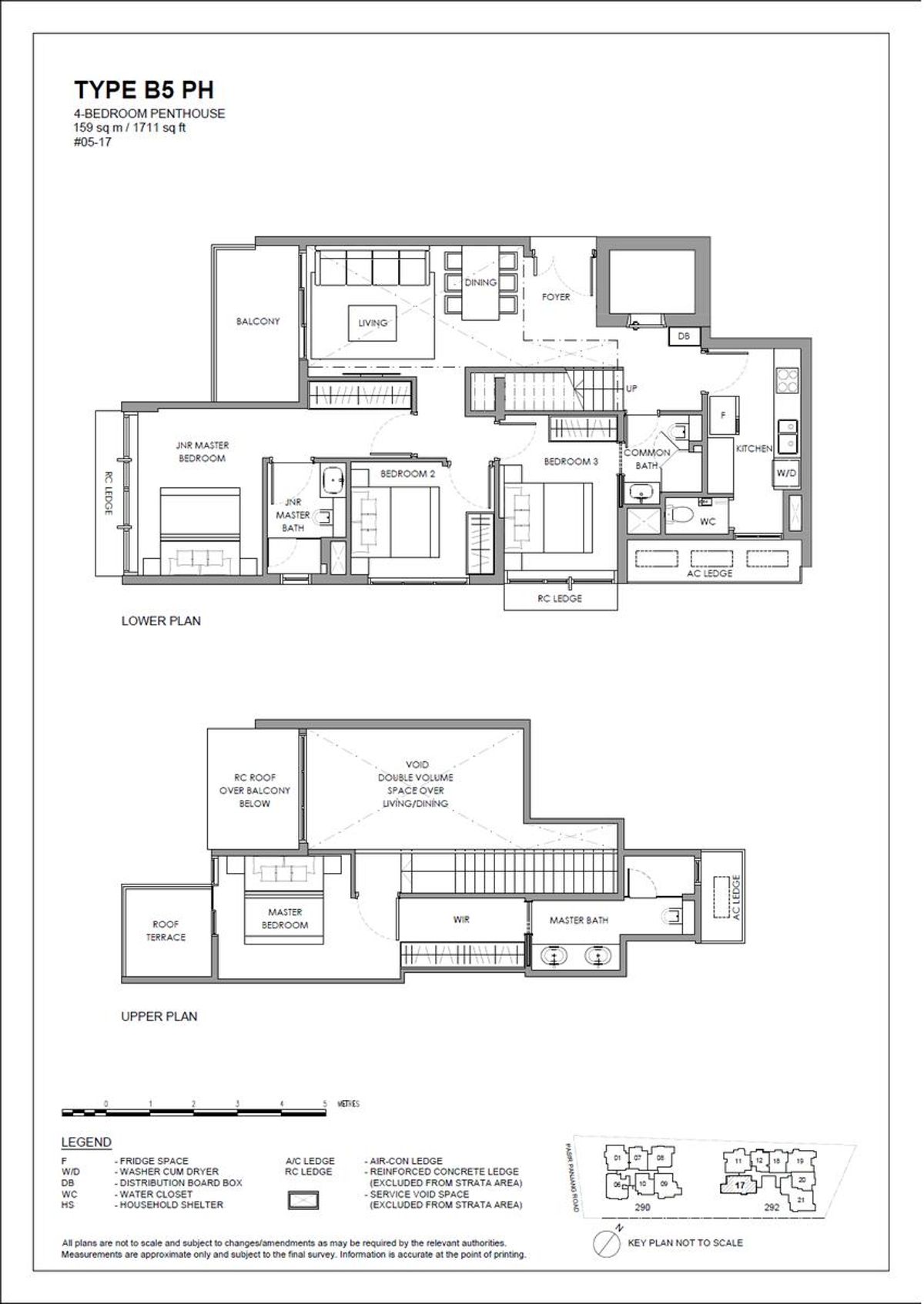 The Hillshore 锦绣山庄 B5 PH floor plan