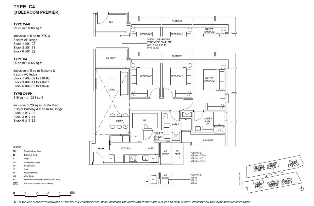 The Continuum 双悦园 C4 floor plan