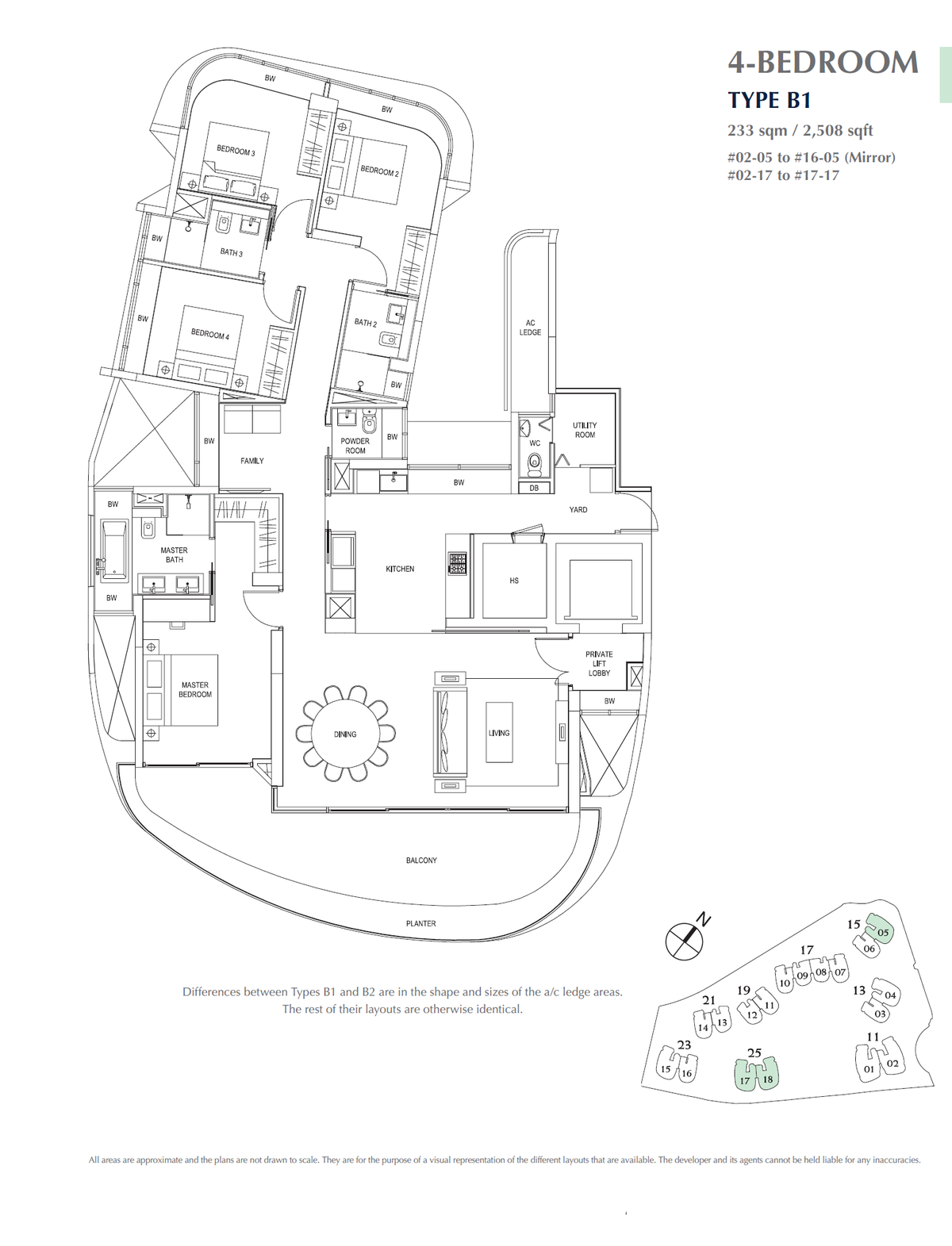 Cape Royale 御丰轩 B1 floor plan