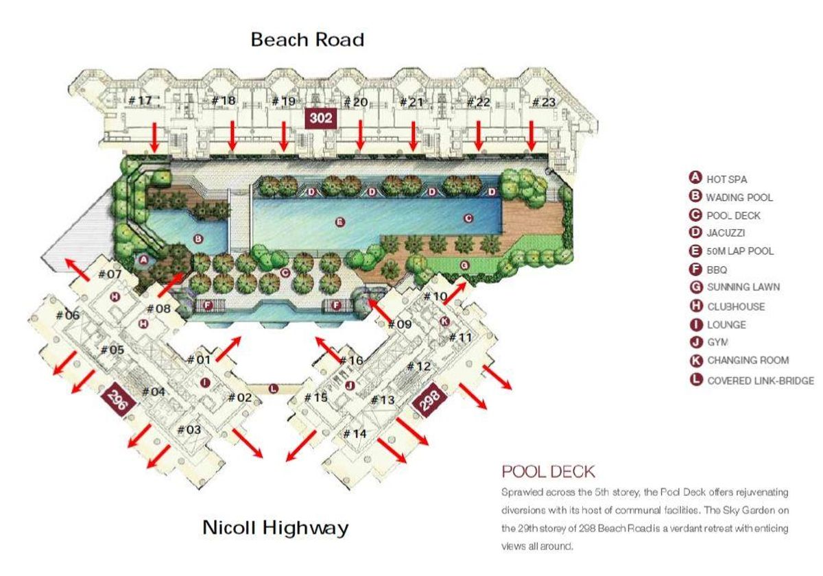 Concourse Skyline site plan