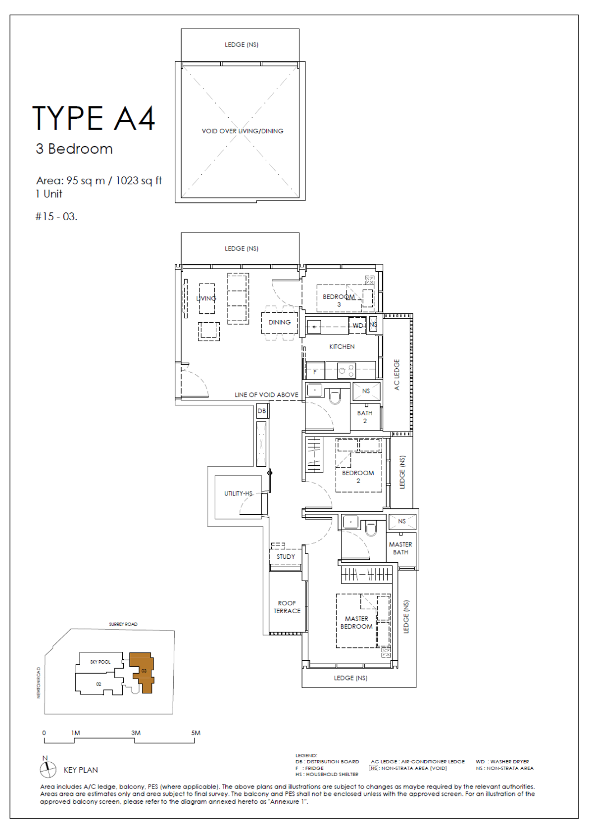 Sanctuary@Newton A4 floor plan