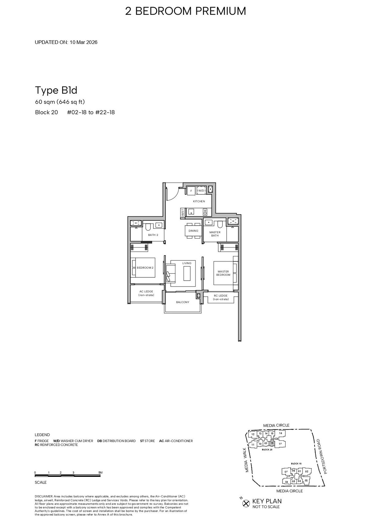 Hudson Place Residences B1d floor plan