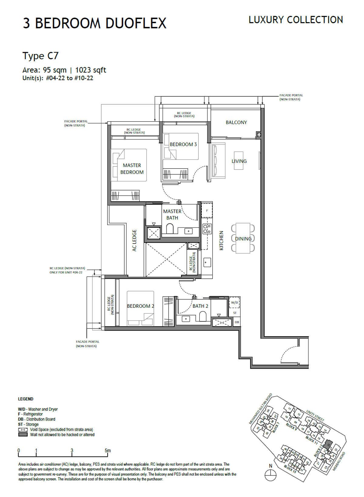 The Robertson Opus C7 floor plan