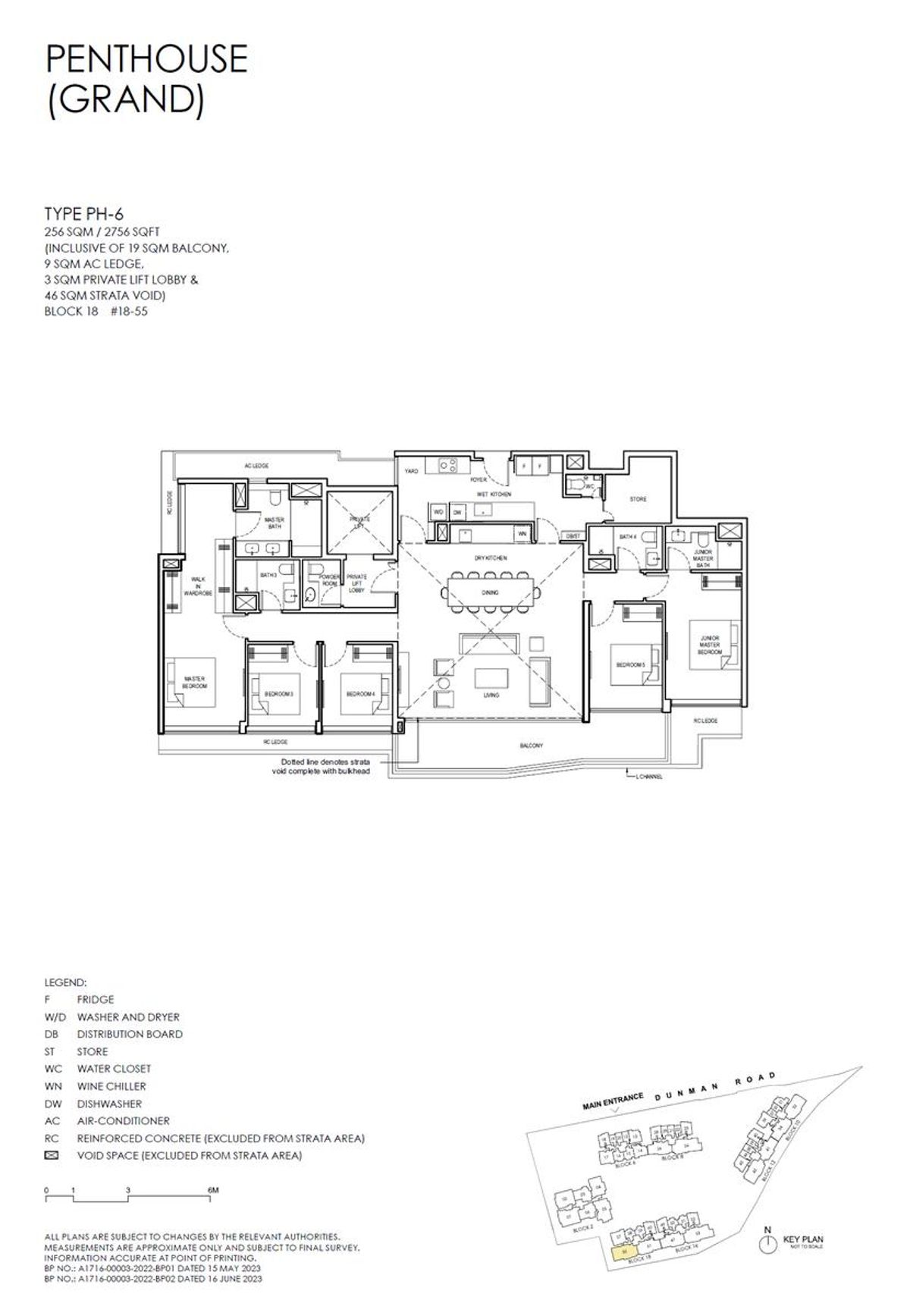 Grand Dunman 名门世家 PH-6 floor plan