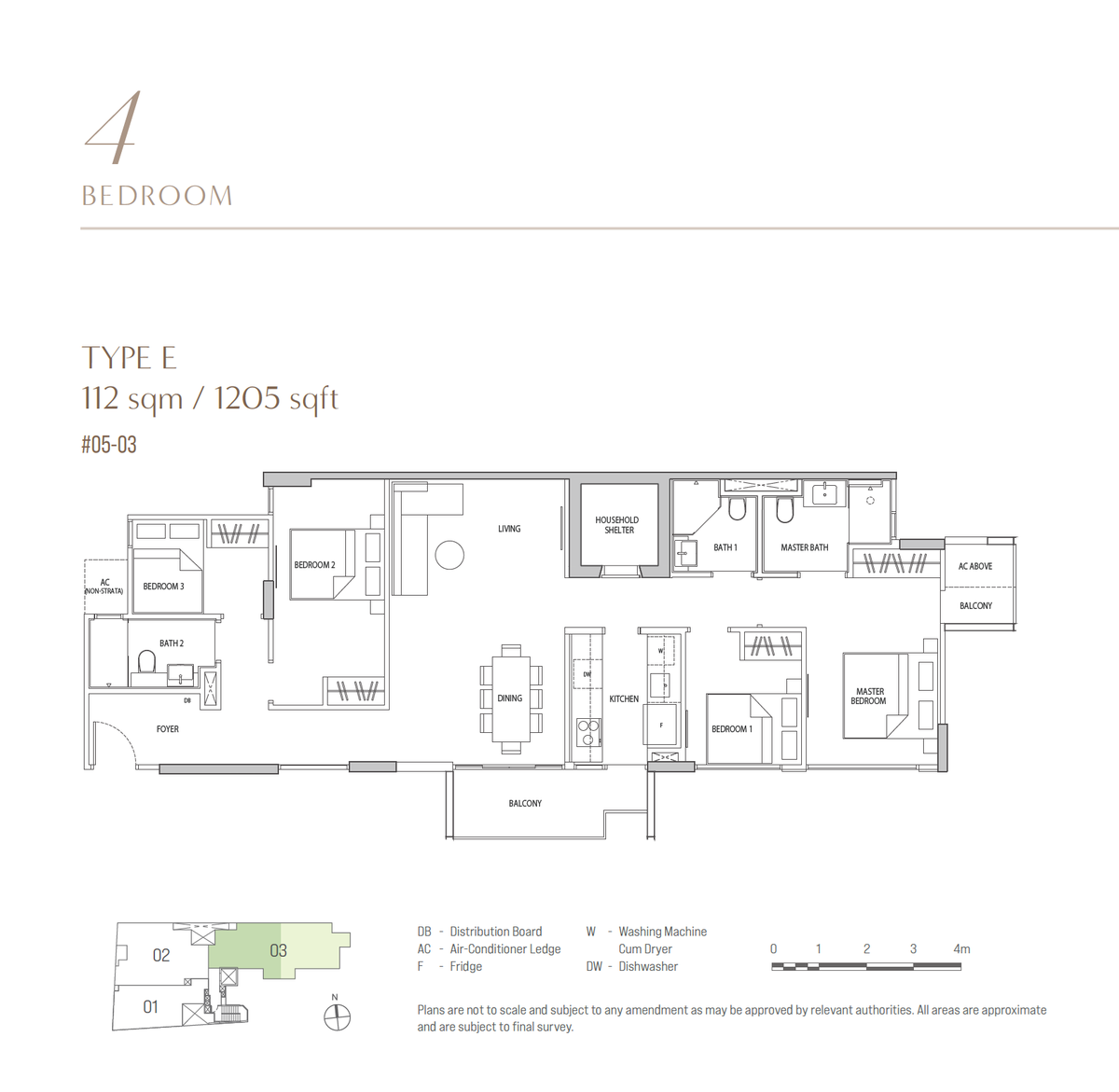 OCHO 富轩阁 E floor plan
