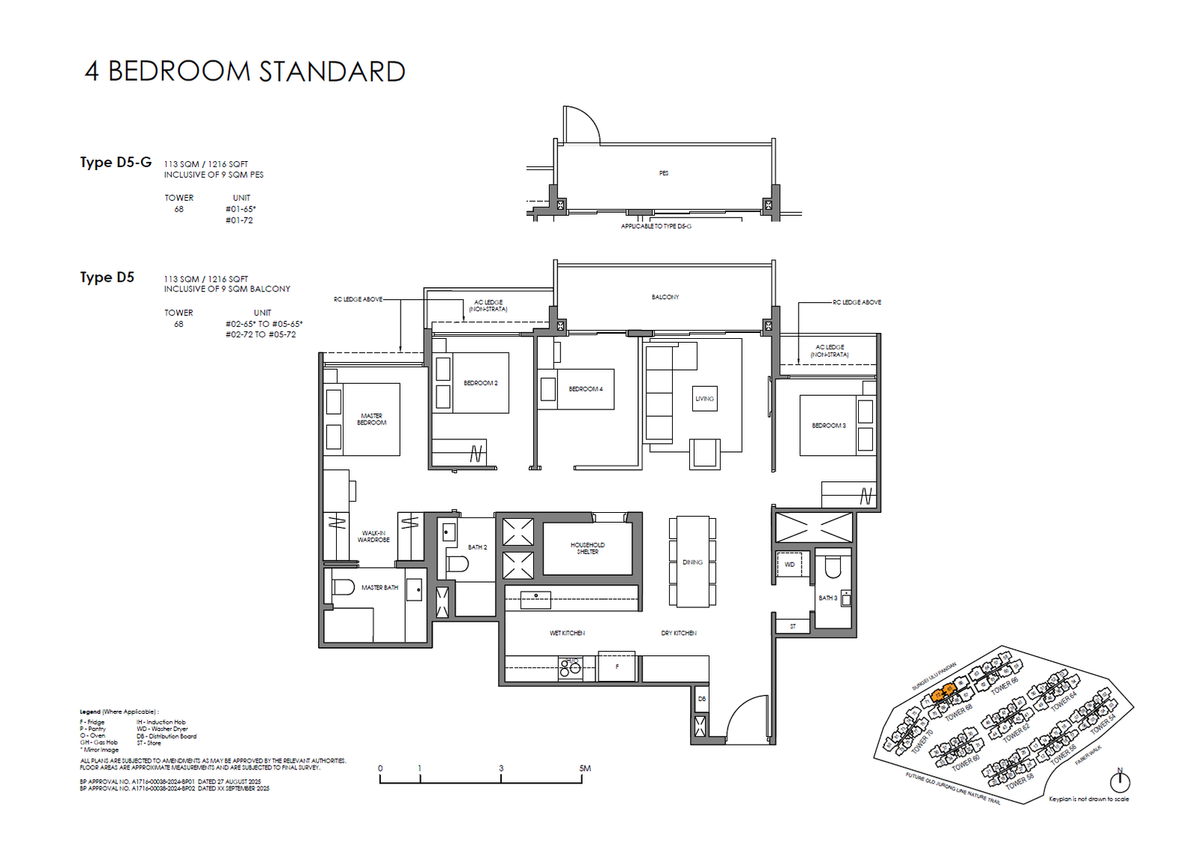 Faber Residence D5 floor plan