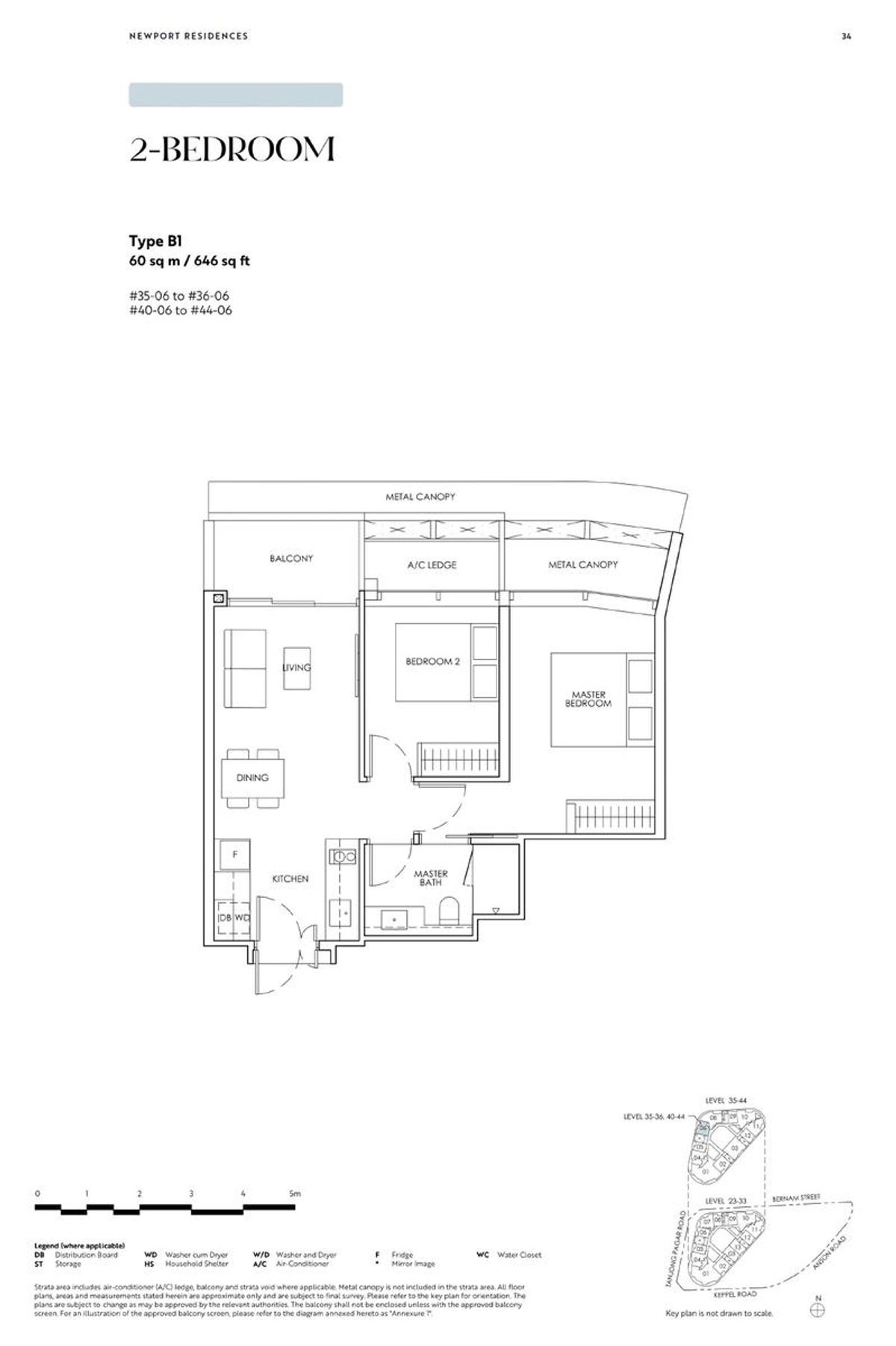 Newport Residences 铂海峰 B1 floor plan