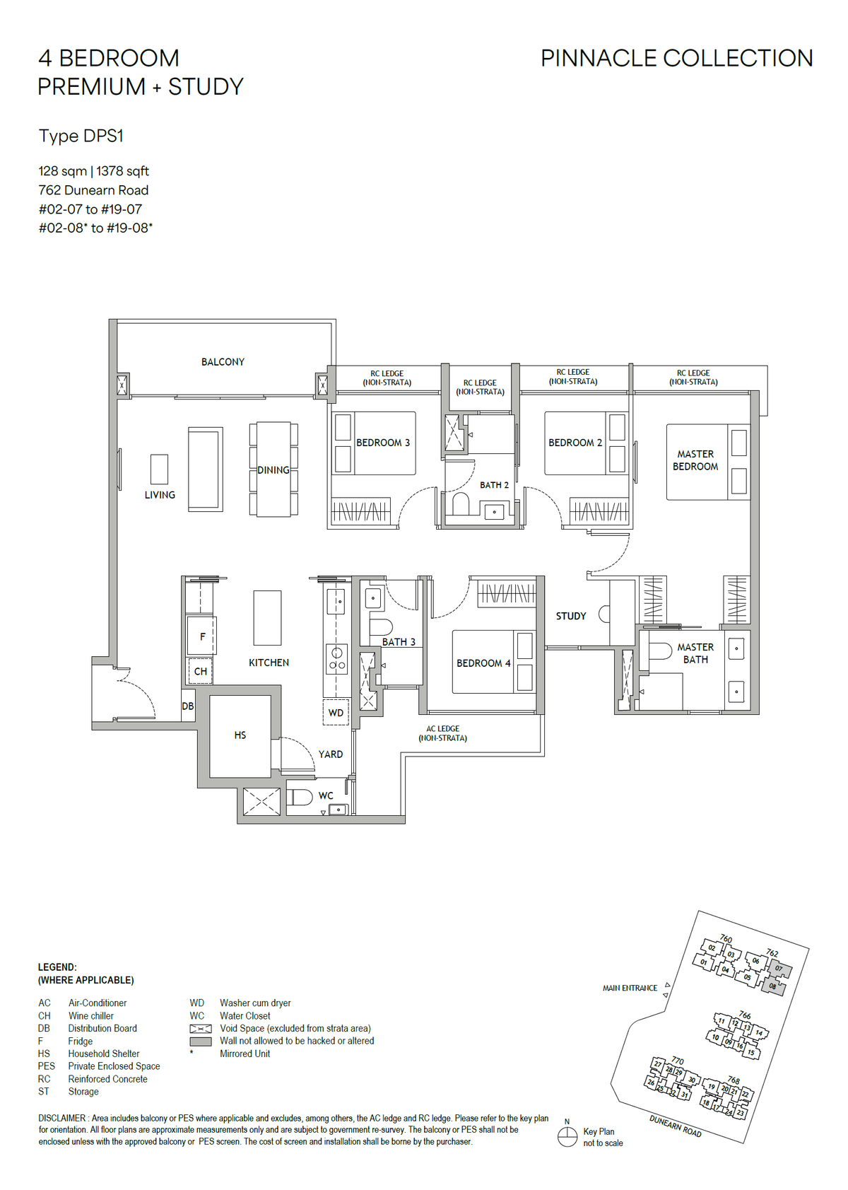 Dunearn House DPS1 floor plan