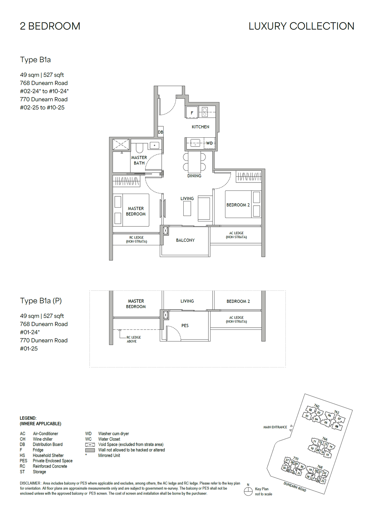 Dunearn House B1a floor plan