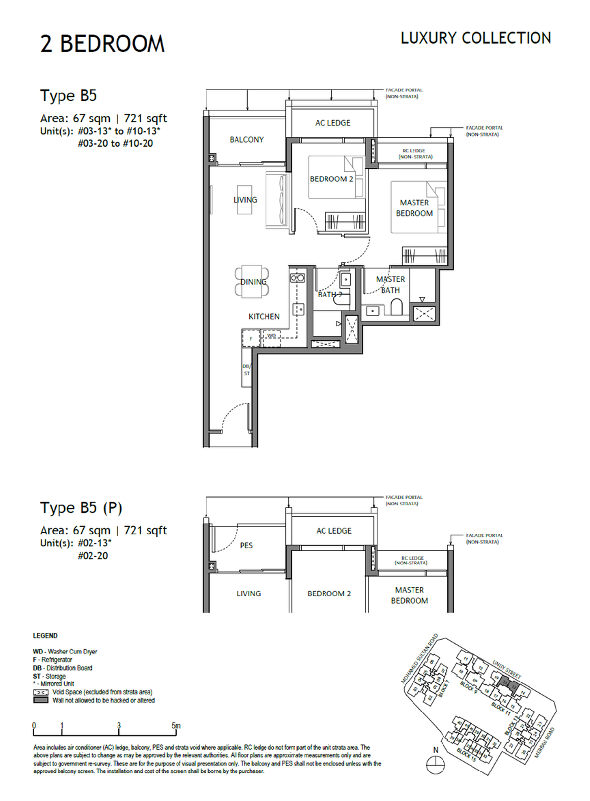 The Robertson Opus B5 floor plan