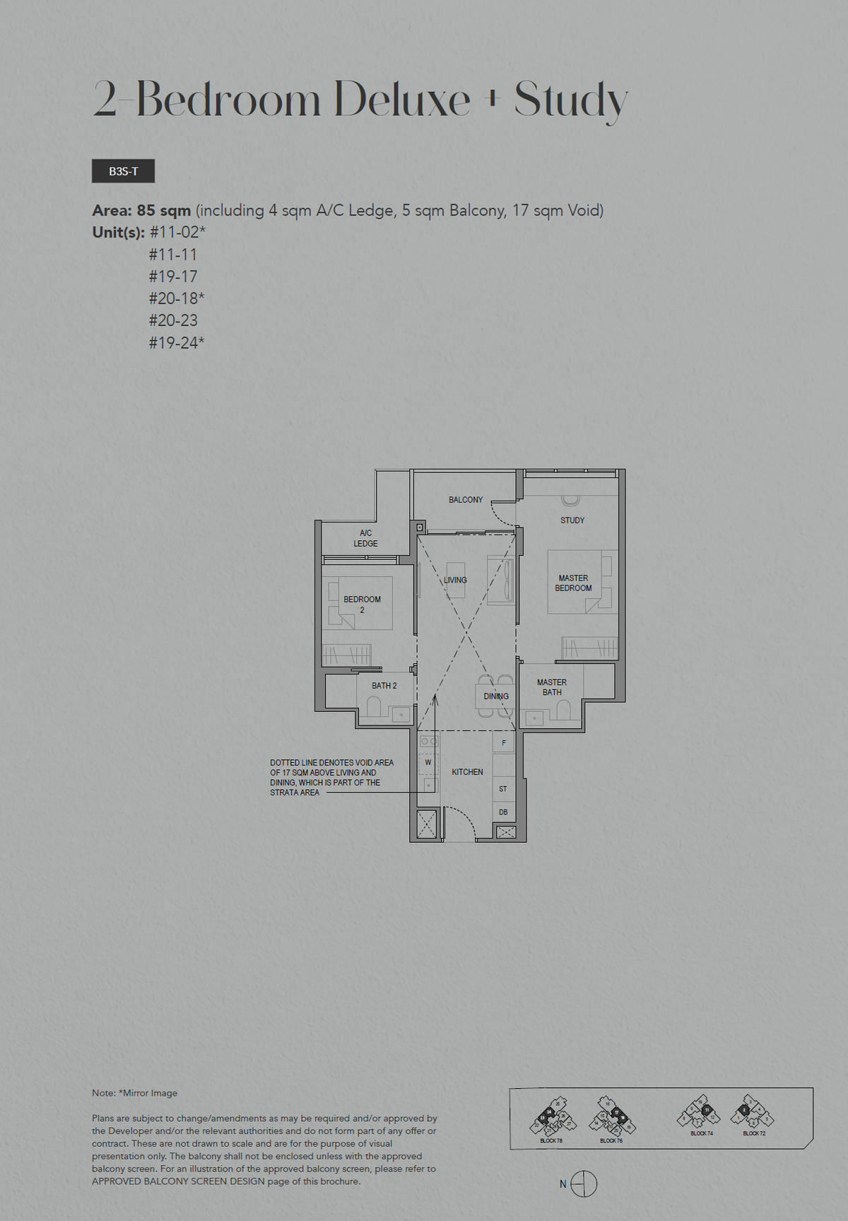 SORA 水岸華庭 B3S-T floor plan