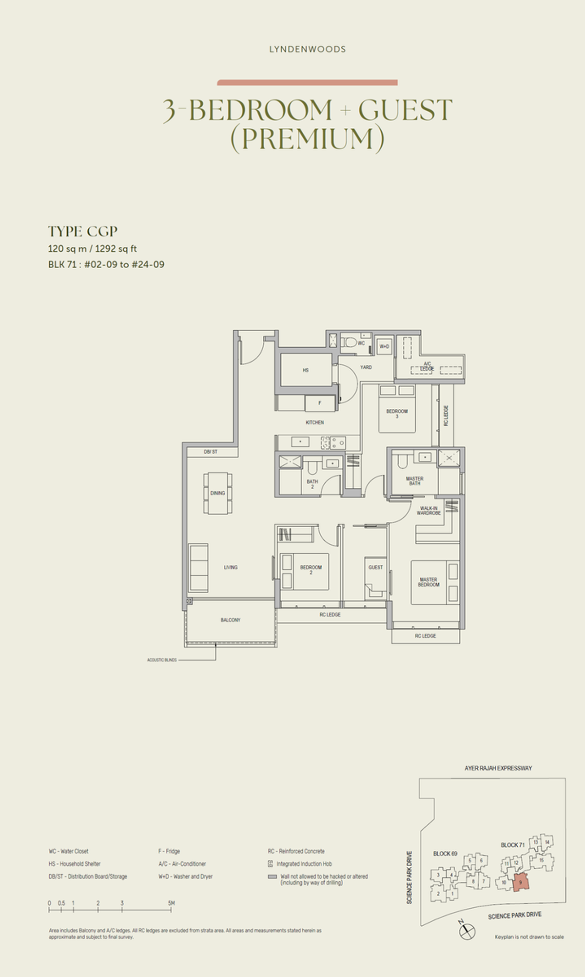 LyndenWoods 风之林 CGP floor plan