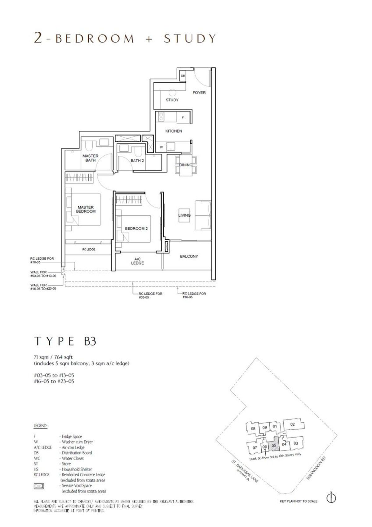 The Arcady at Boon Keng B3 floor plan