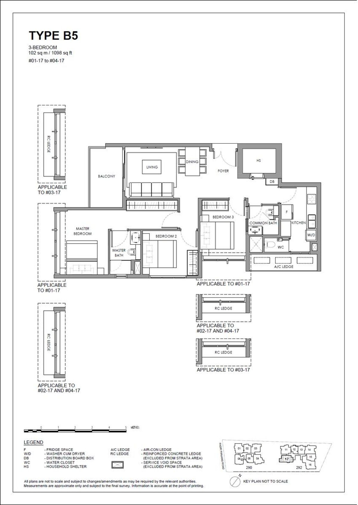 The Hillshore 锦绣山庄 B5 floor plan