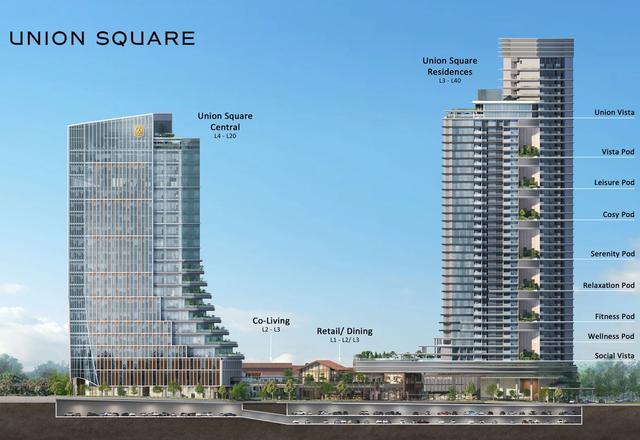 Union Square Residences 誉岭峰 interior photo 7