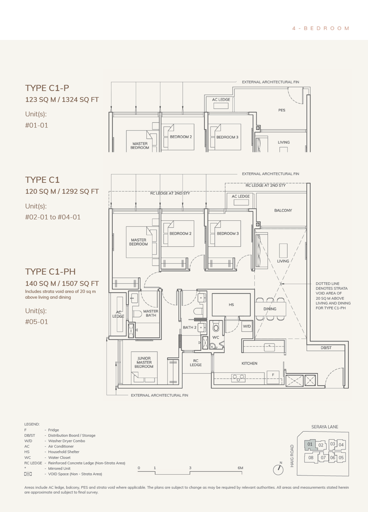 Ardor Residence C1 floor plan