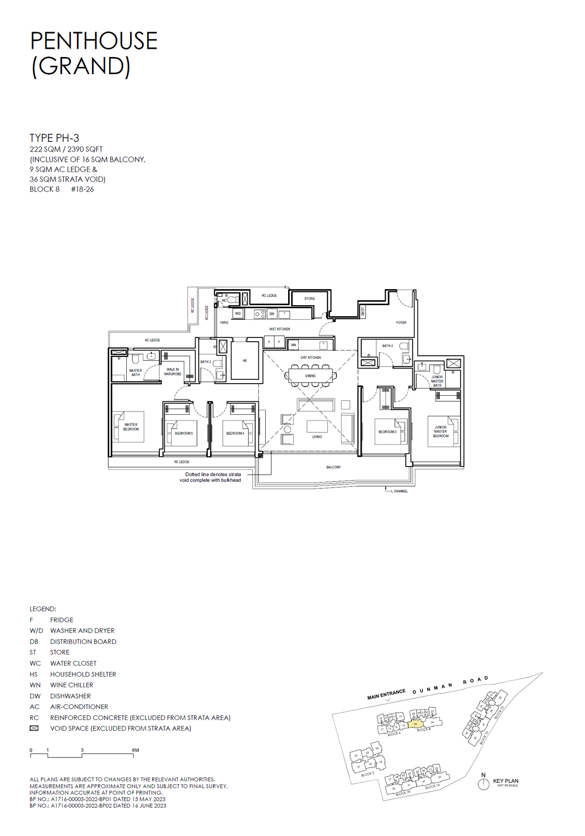 Grand Dunman 名门世家 PH-3 floor plan