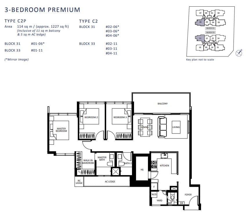 3-BEDROOM PREMIUM TYPE C2P