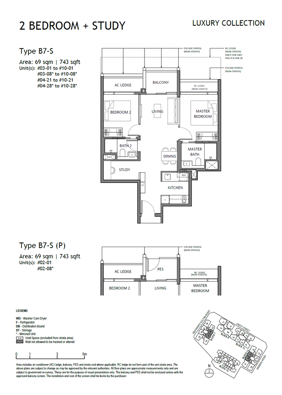 The Robertson Opus B7-S floor plan