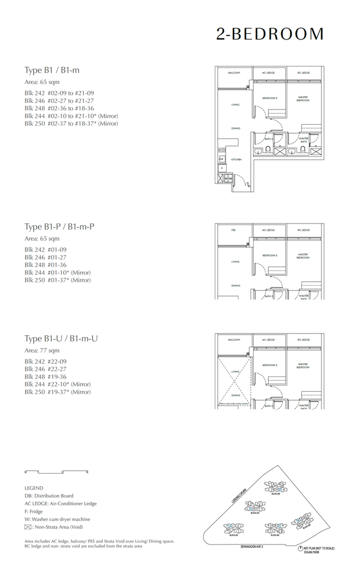 Chuan Park 鑫丰瑞府 B1-U floor plan