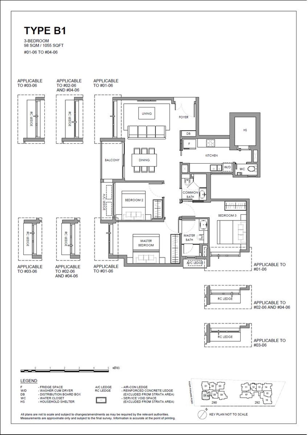 The Hillshore 锦绣山庄 B1 floor plan