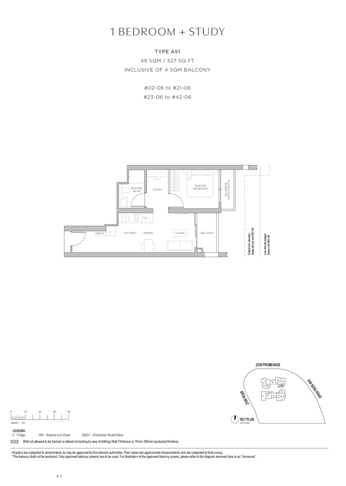Promenade Peak AS1 floor plan