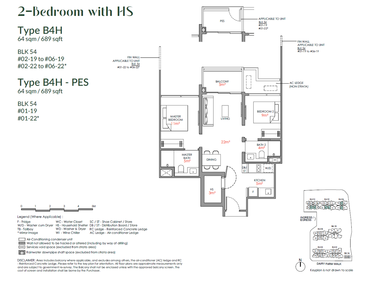 Narra Residences 翠岚轩 B4H floor plan