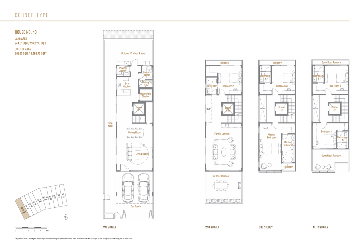 Springleaf Collection Corner Type floor plan