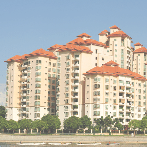 Singapore condominium skyline