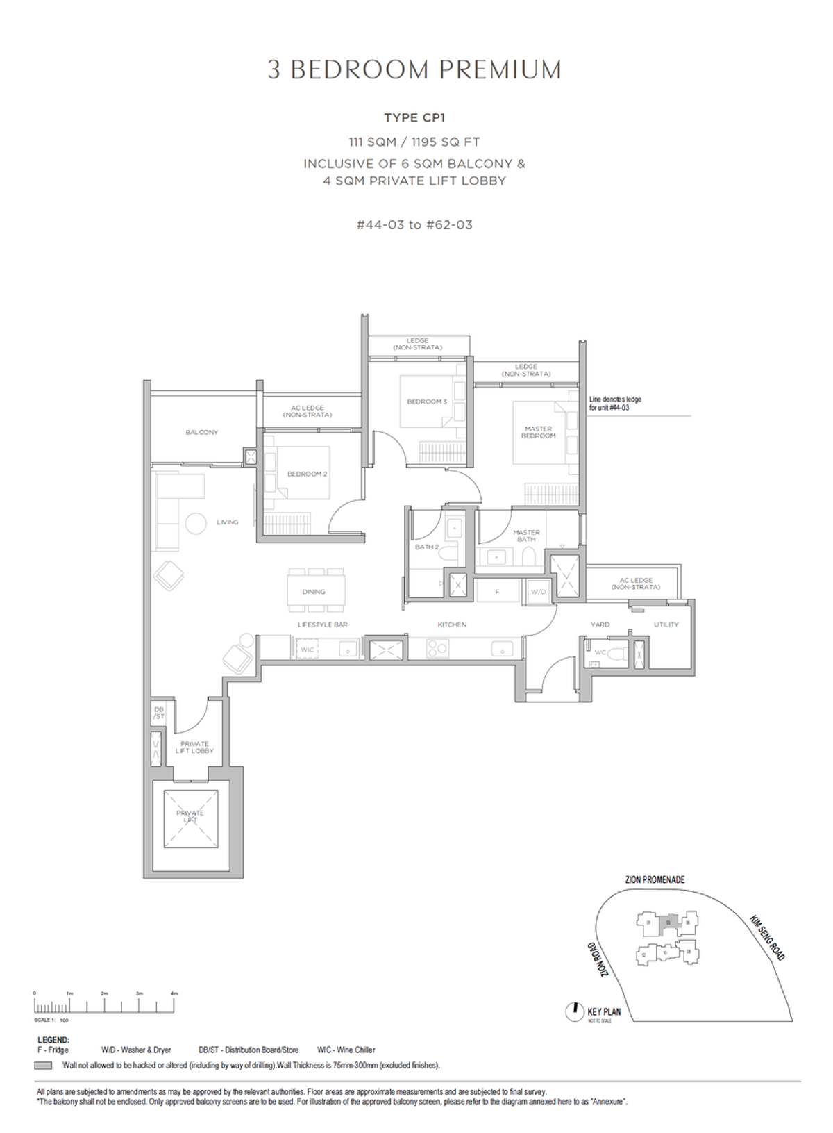 Promenade Peak CP1 floor plan