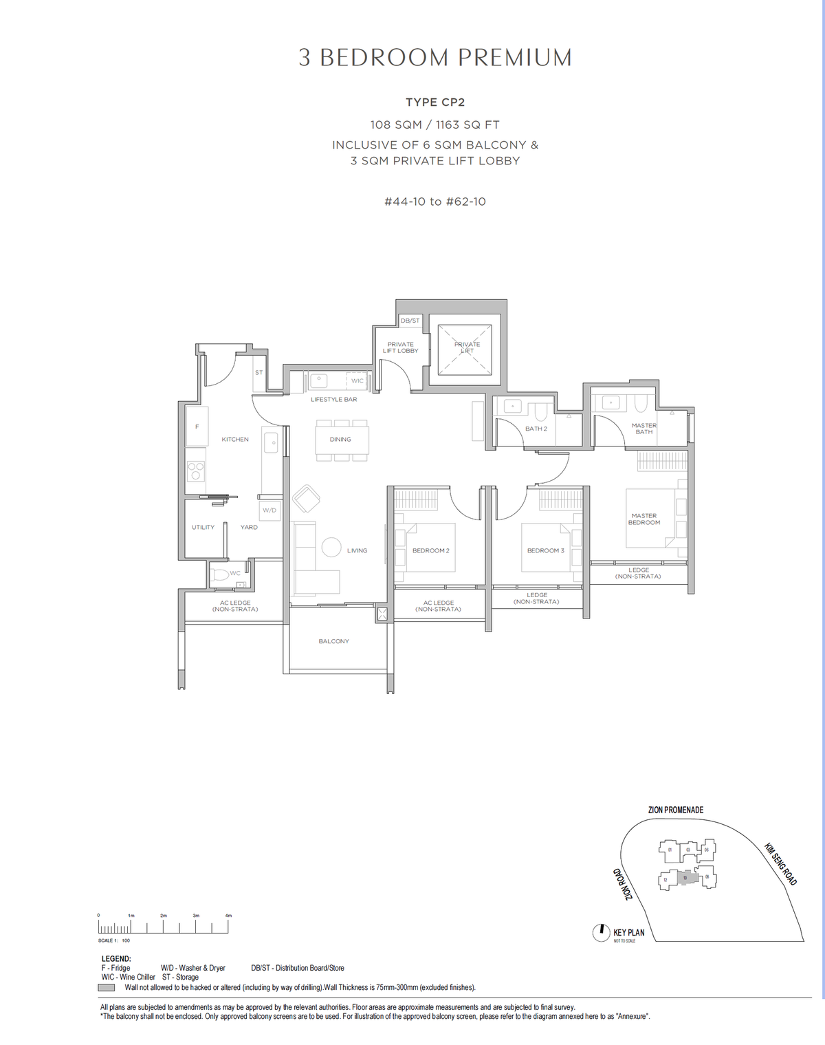 Promenade Peak CP2 floor plan