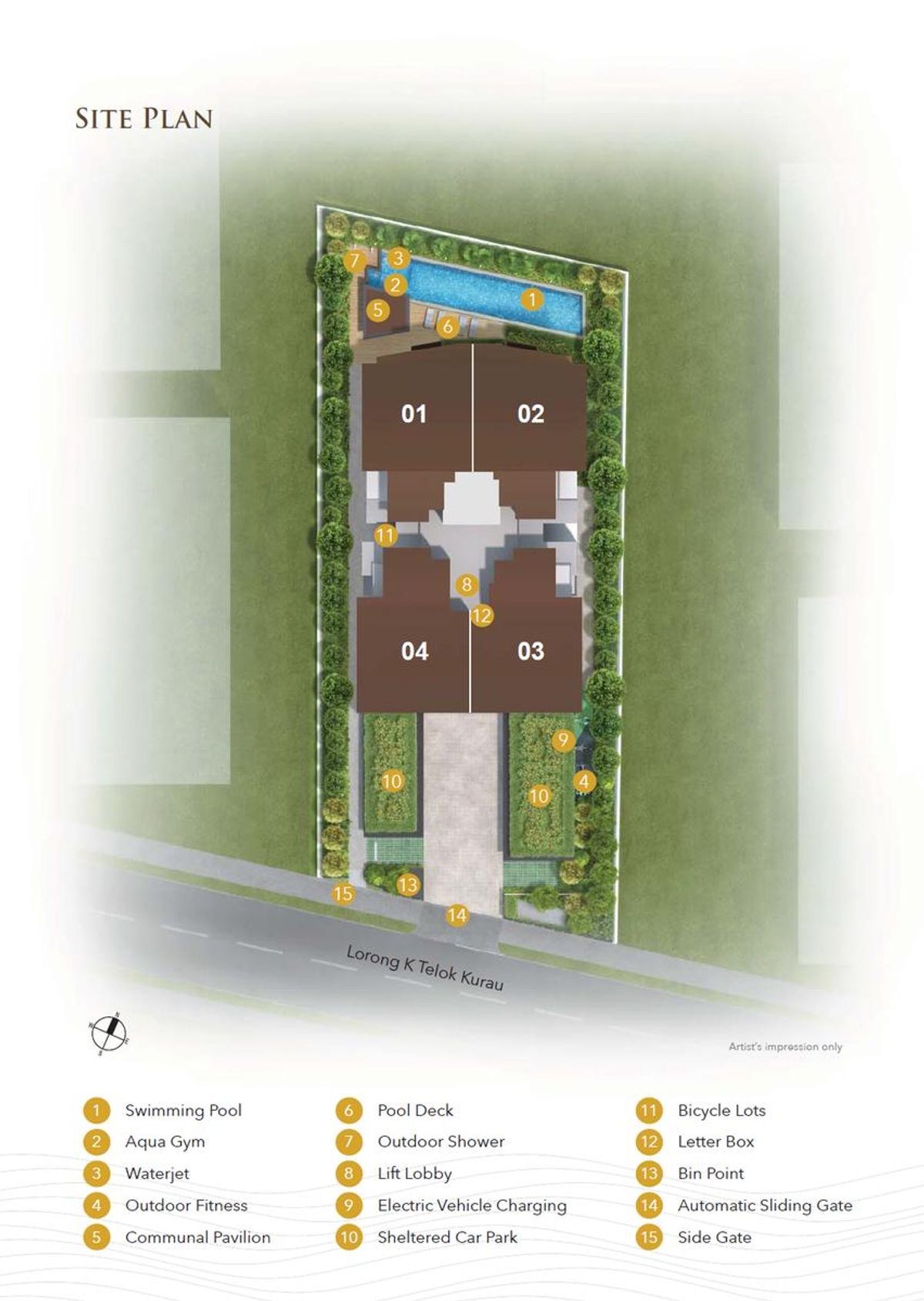 K Suites site plan