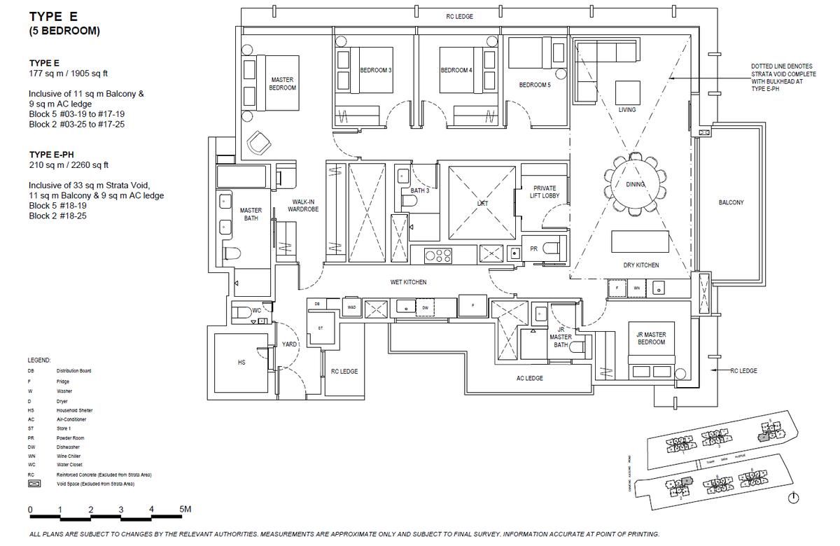 The Continuum 双悦园 E floor plan
