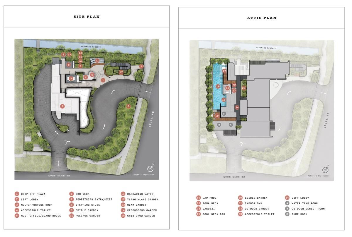 Claydence site plan