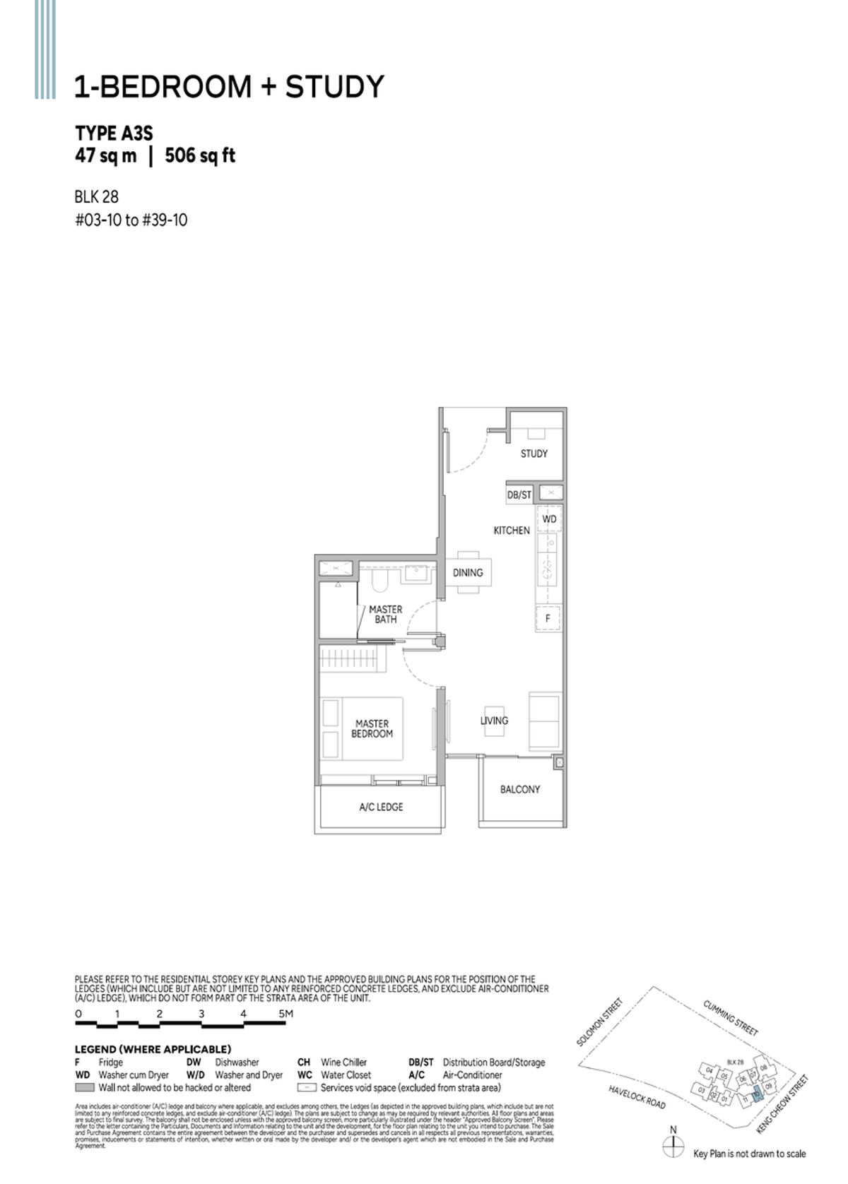 Union Square Residences 誉岭峰 A3S floor plan