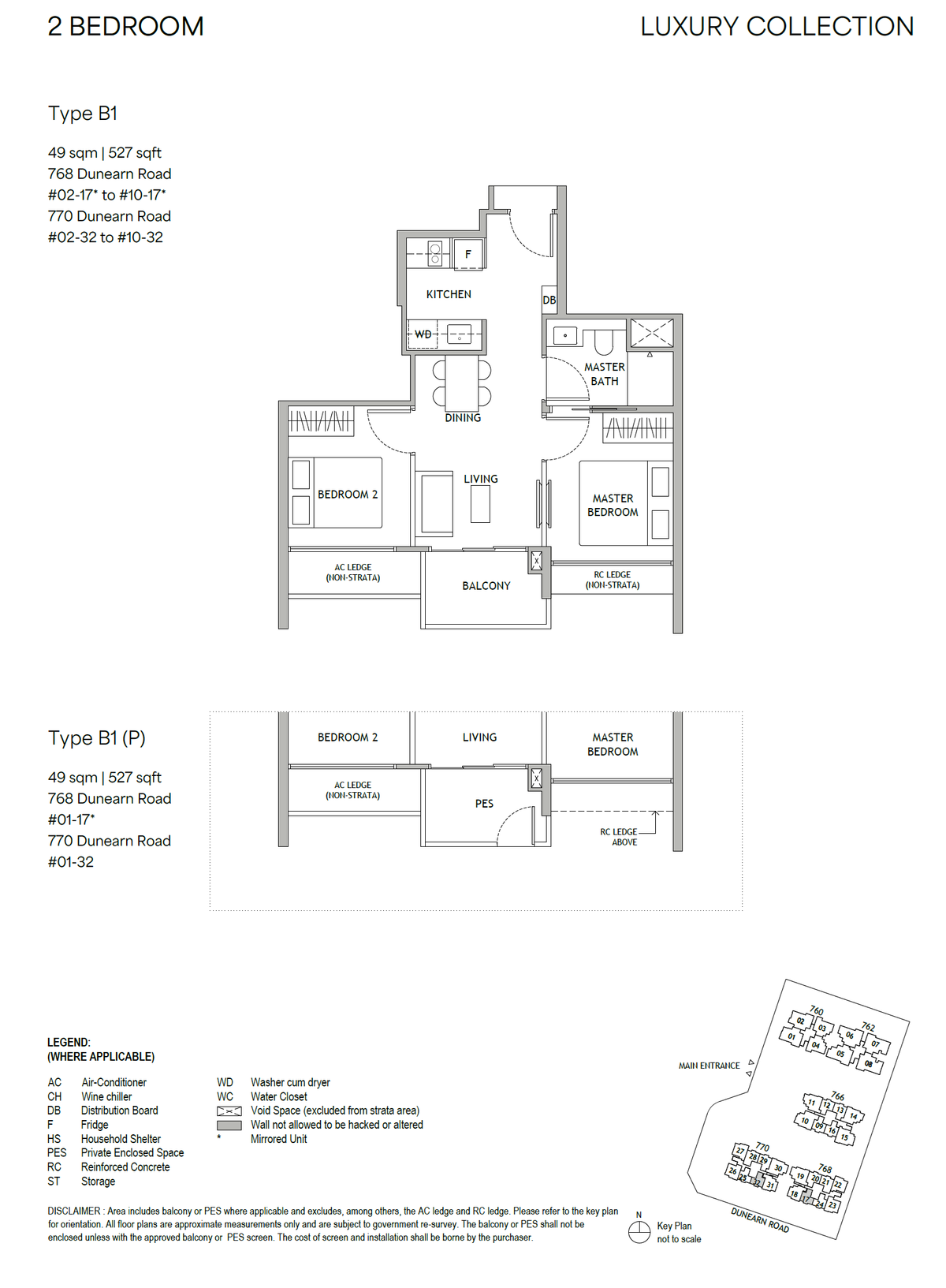 Dunearn House B1(P) floor plan