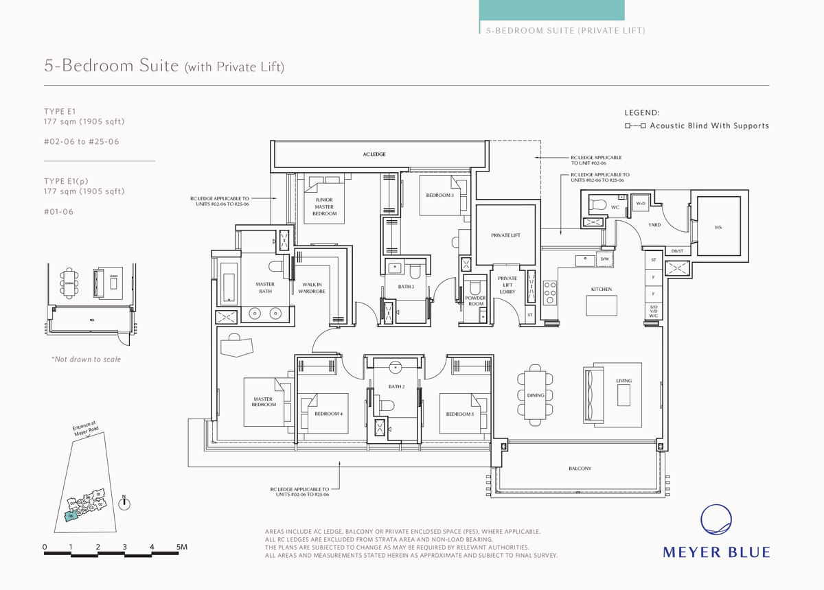 Meyer Blue E1 floor plan