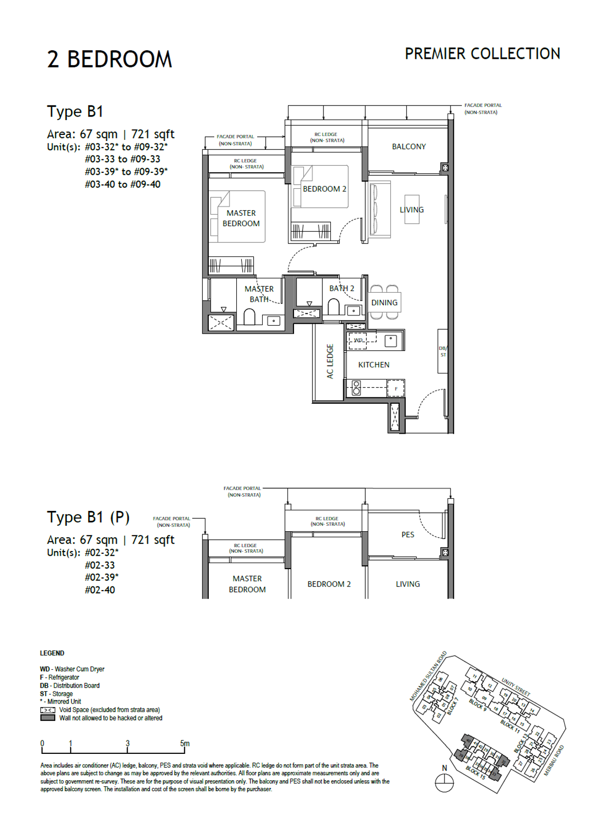 The Robertson Opus B1(P) floor plan