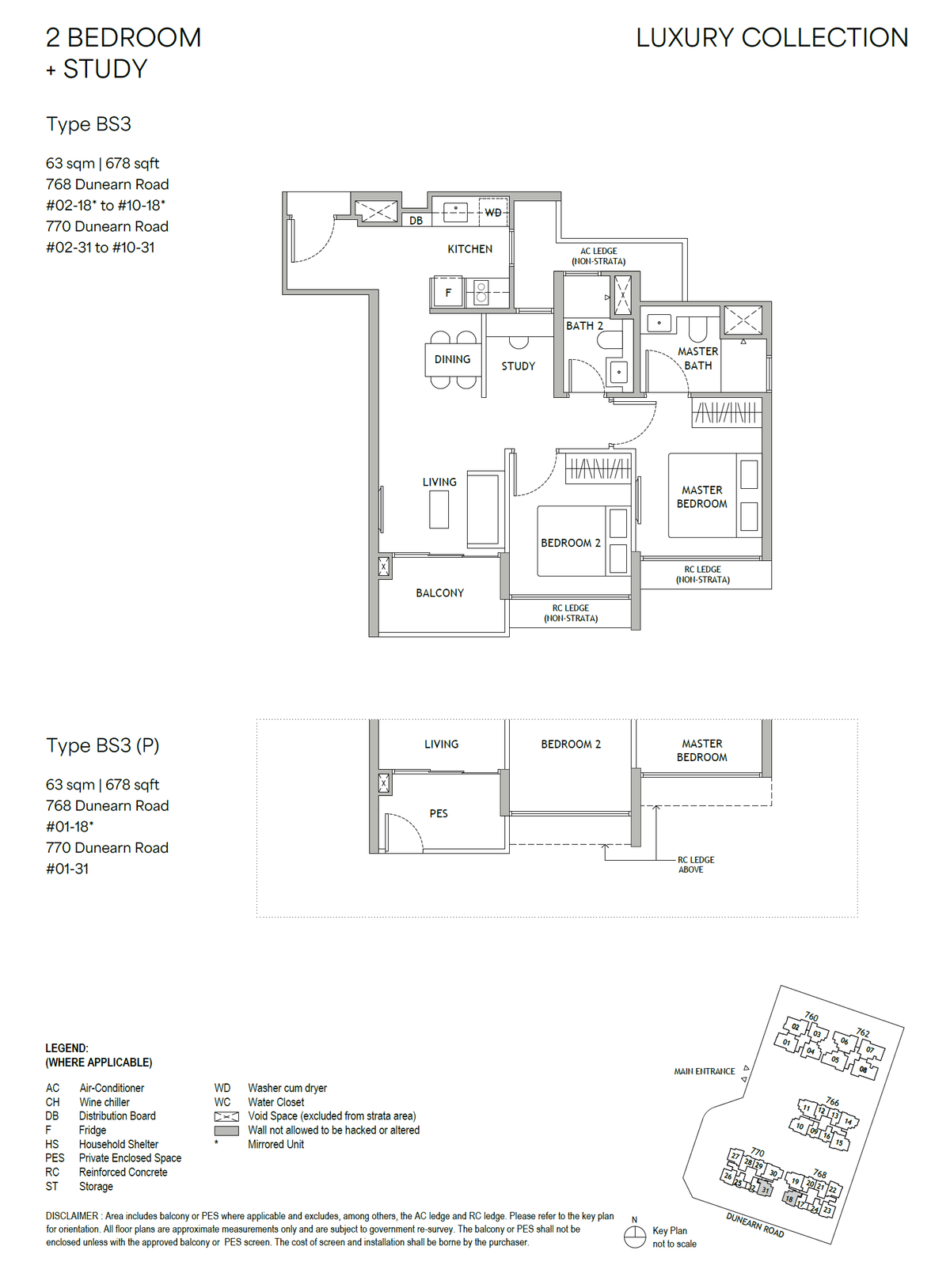 Dunearn House BS3 floor plan