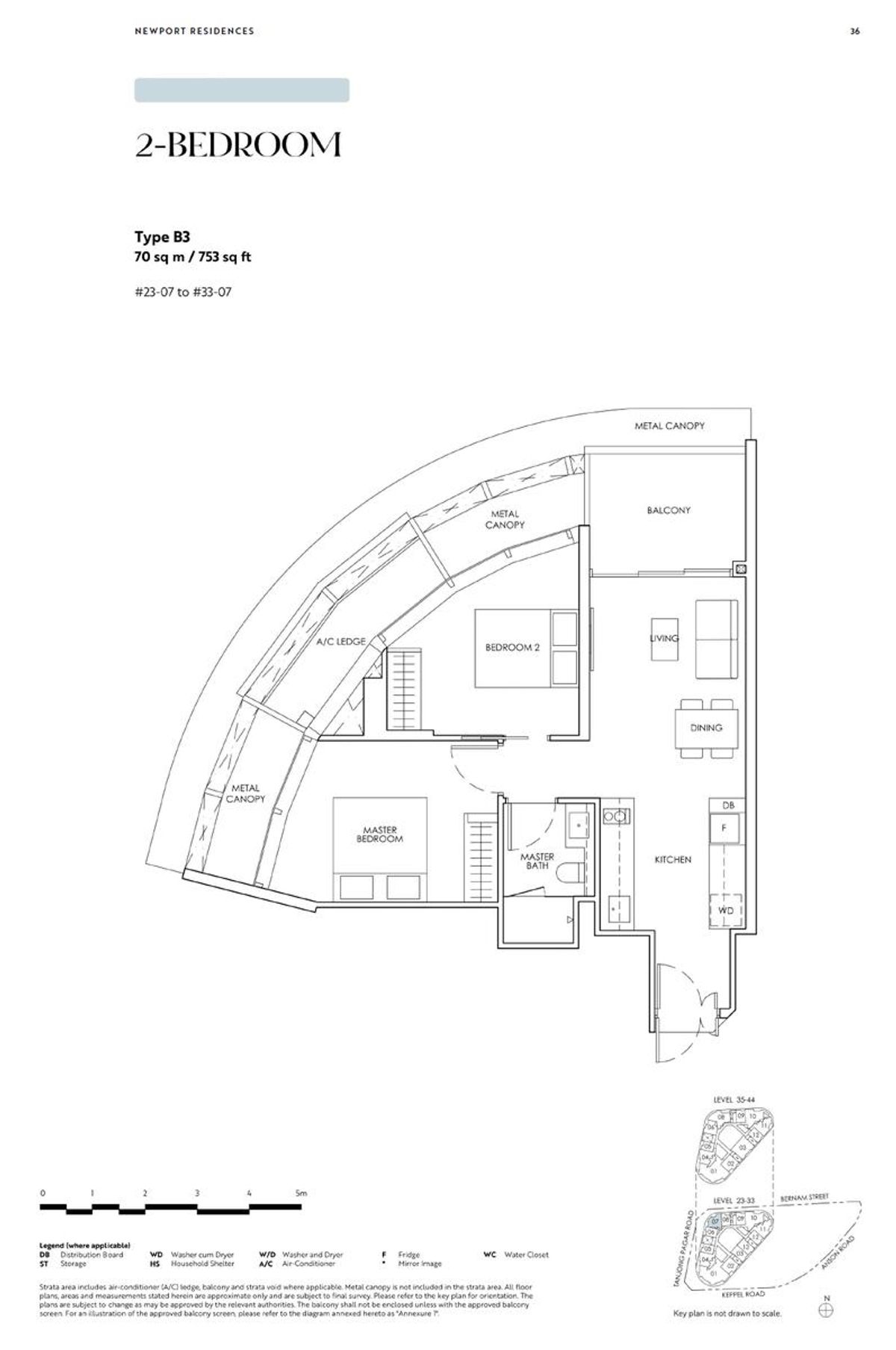 Newport Residences 铂海峰 B3 floor plan