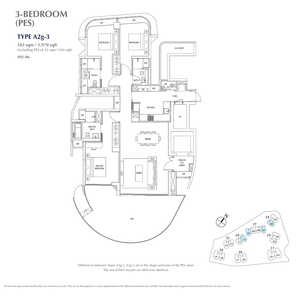 Cape Royale 御丰轩 A2g-3 floor plan