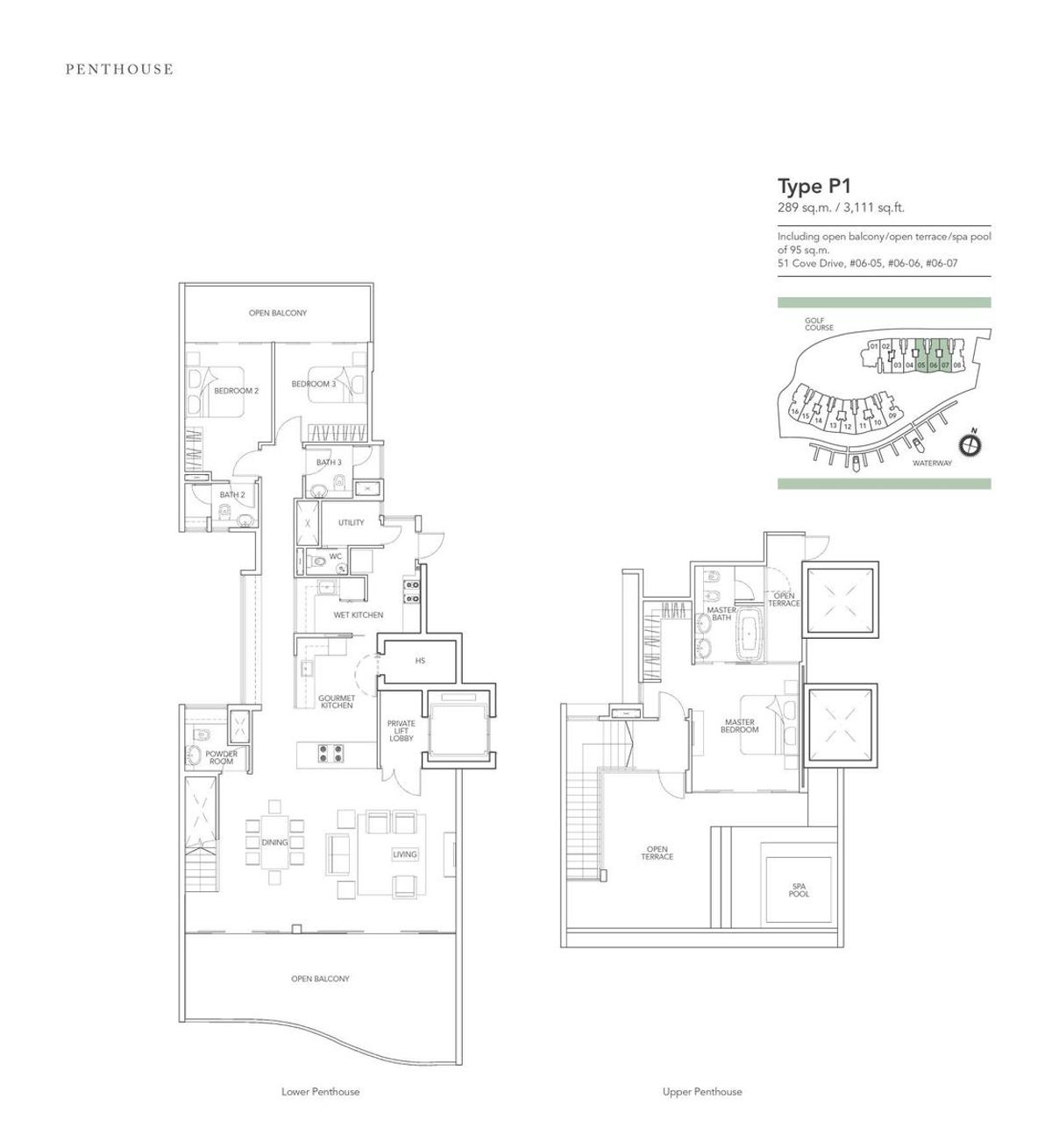 Turquoise P1 floor plan
