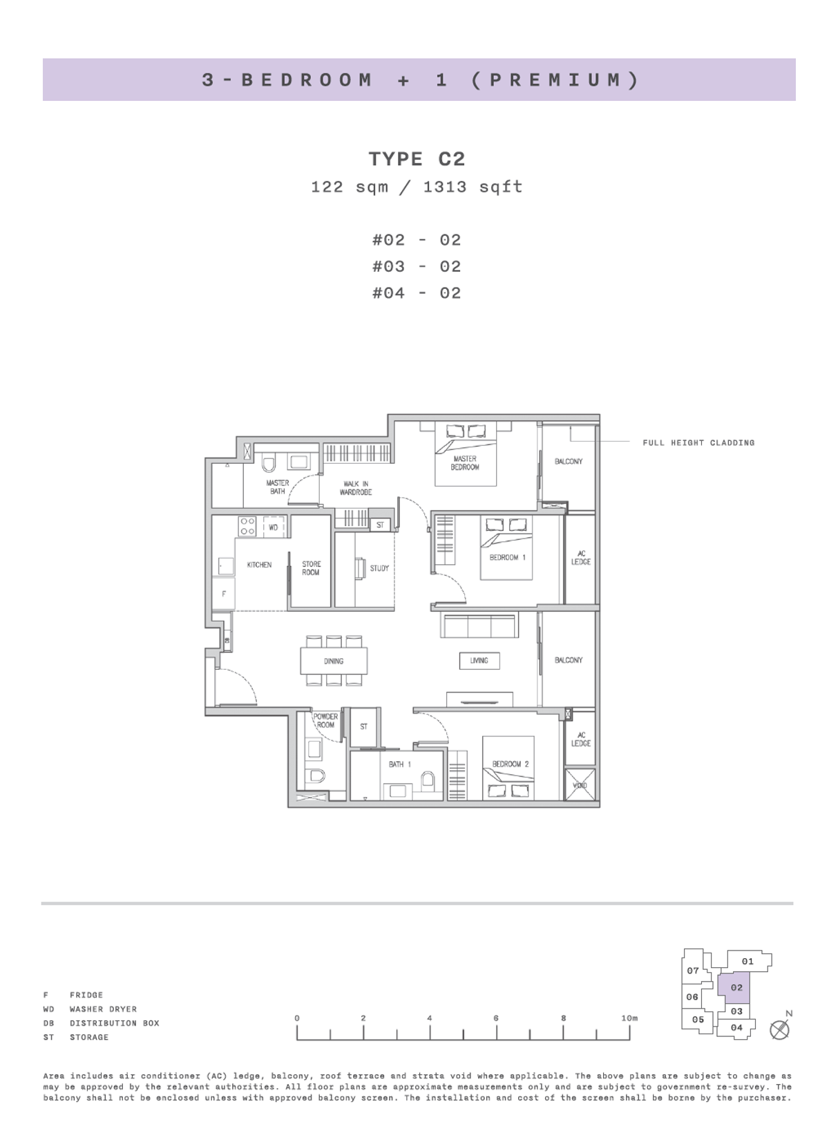 Claydence C2 floor plan