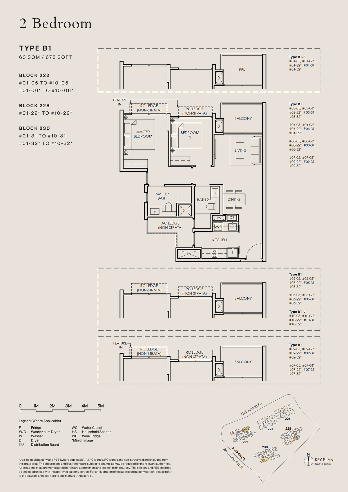 The Sen B1 floor plan