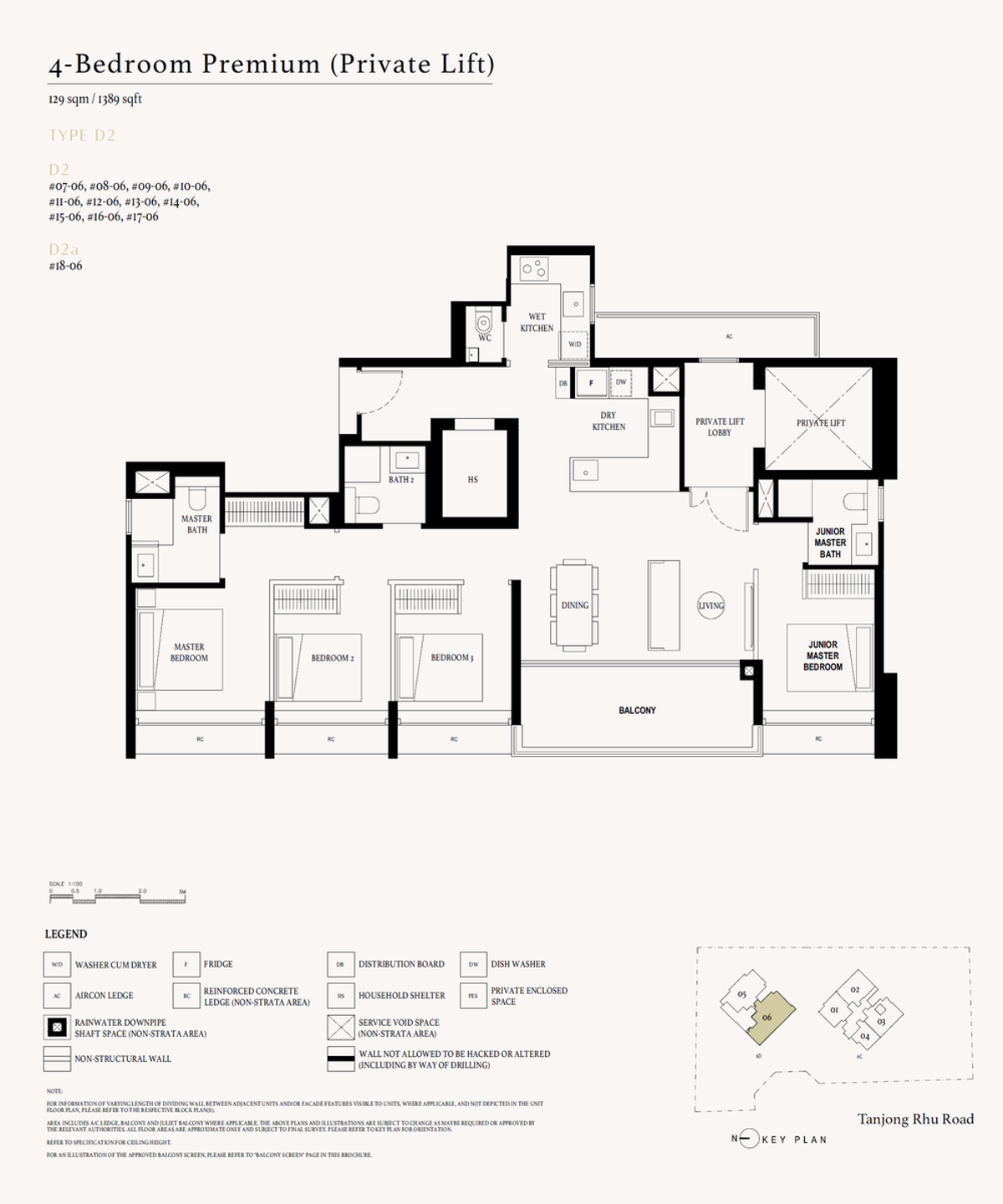 Arina East Residences 雅丽轩 D2 floor plan