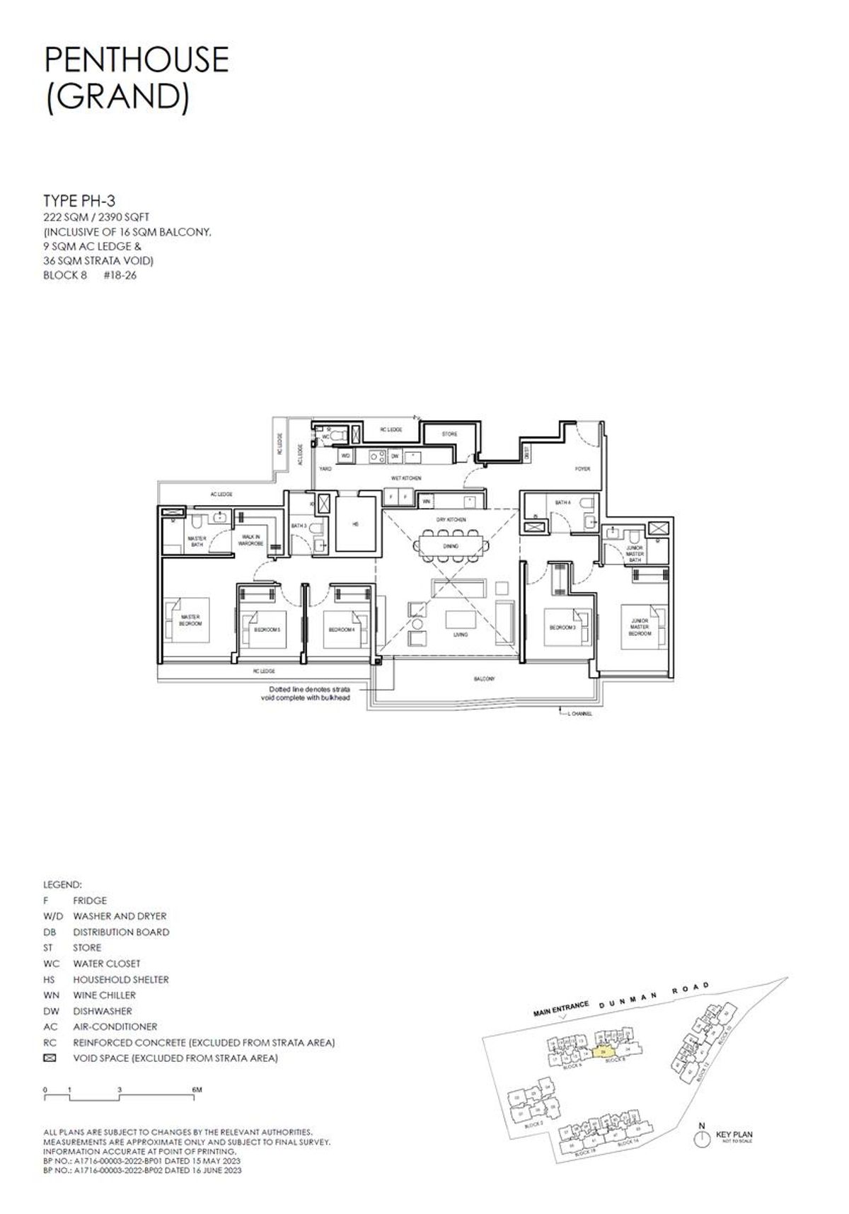 Grand Dunman 名门世家 PH-3 floor plan
