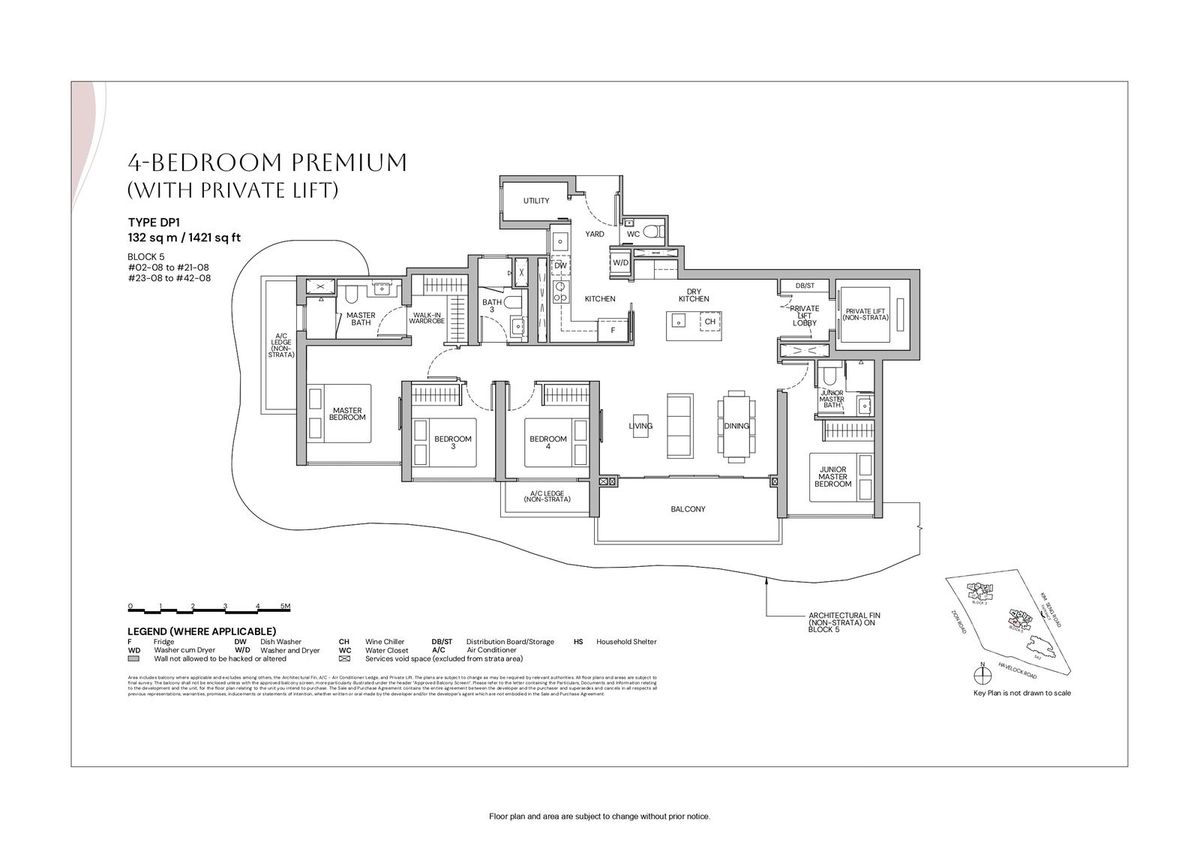 Zyon Grand DP1 floor plan
