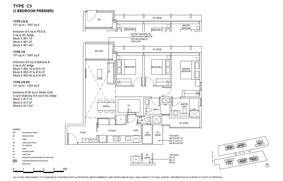The Continuum 双悦园 C5 floor plan